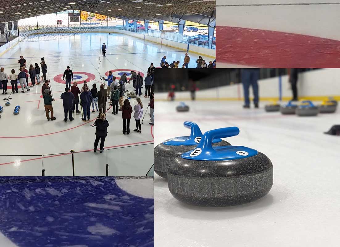 Missoula Curling collage of images